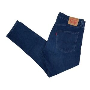 Levi Strauss Co 512 Mens Jeans Dark Wash Slim Taper Fit Size 36 x 30
